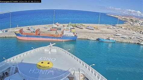 Webcam Norwegian Getaway: Live at Sea